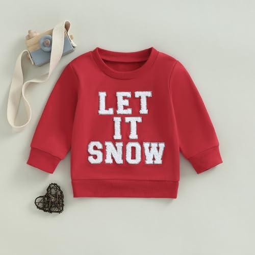 Toddler Boy Girl Cute Long Sleeve Holly Jolly Oversized Sweatshirts Infant Newborn Baby Christmas Clothes2