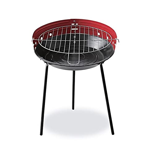 Edm - Barbacoa De Pie Ø33Cmx45Cm 3 Patas En Oferta Edm Barbacoa Camping Carbon 45 Cm.