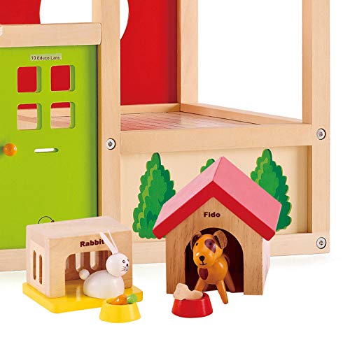 Hape Family Pets Wooden Dollhouse Animal Set - Image 6