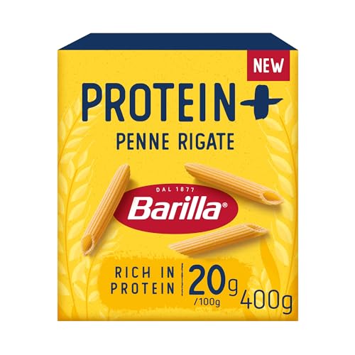 Barilla Pasta Proteín+ Penne Rigate 400g I el sabor de pasta que te gusta con la energía que deseas!