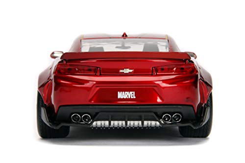 Jada Toys Marvel 2016 Chevy Camaro SS 1:24 Rojo miniatura 6