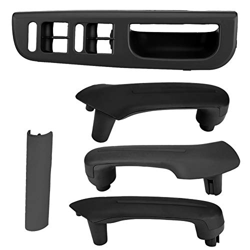 Keenso Front Left Master Window Switch Control Panel Kit- Interior Door Front & Rear Right, Rear Left Grab Handle