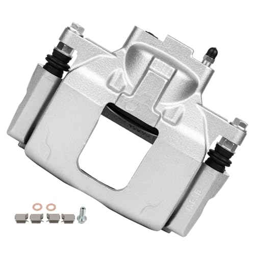 Image of cciyu 18B5044 Front Disc Brake Caliper w /Bracket For Chrysler For Town & Country,For Dodge For Grand Caravan /For Nitro,For Jeep For Liberty /For Wrangler,For Ram For C /V,For Volkswagen For Routan