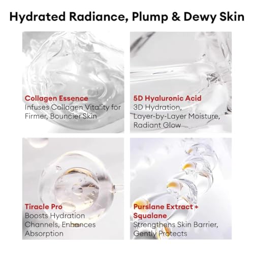 Image of KANS Advanced Collagen Firming Sheet Mask (Pack of 5), Peptides & Hyaluronic Acid, Anti-Aging, Firmer & Bouncier Skin, Wrinkle-Smoothing, Tiracle PRO, Boost Collagen, Instant Glow & Radiant Skin