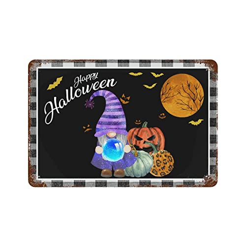 Décoration Halloween durable plaque alu résistante aux intempéries - 2