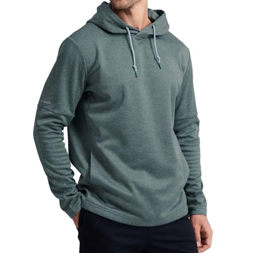 Image of M MAELREG Hoodies for Men Golf Fleece Hooded Sweatshirts Dry Fit Athletic Lightweight Casual Midlayer Mens Hoodies Pullover