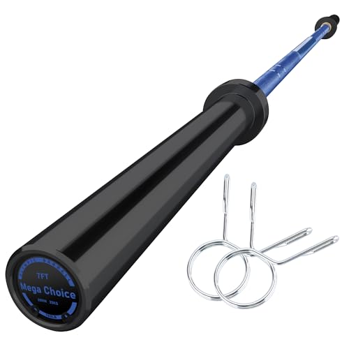 Barbell Bar for Weightlifting - 7FT Heavy Duty (1500LB/700LB), 4FT Short (500LB), 47' EZ Curl Bar...