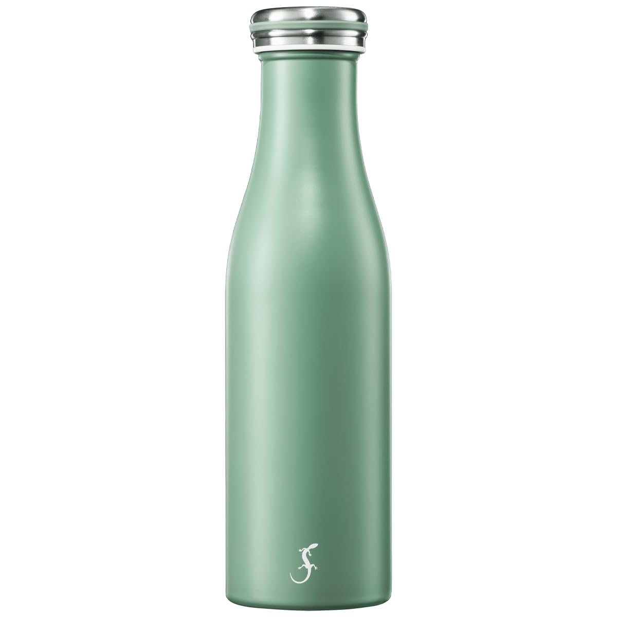 LURCH Stainless Steel Insulated Flask 0.5 L in Dark Salvia - The Perfect Water Bottle for on the Go