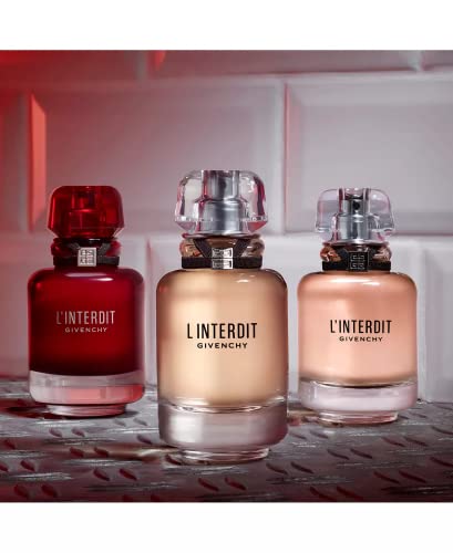 Givenchy L\'INTERDIT 3- Piece Gift Set for Women (2.7 Oz Eau De Parfum Spray + 2.5 Oz Body Lotion + 2.5 Oz Shower Oil)