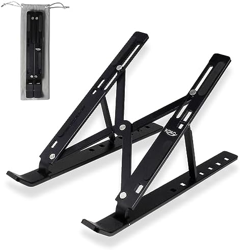 Faltbarer Laptop Ständer Aus Aluminium - Höhenverstellbar Für 9-15,6 Zoll Geräte