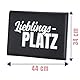 MIJOMA Bierkistensitzauflage Bierkastensitz Sitzauflage für Bierkasten Bierkiste Sitzhülle Sitzpolster für Getränkekisten, pflegeleichter Kunstlederbezug (Lieblingsplatz)