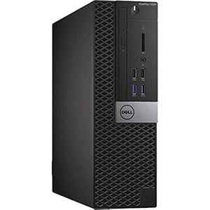 Dell Optiplex 7040 Small Form Desktop, Intel Quad Core i7 6700 3.4Ghz, 32GB DDR4, 512GB NVMe PCIe M.2 SSD, HDMI, Windows 10 (Renewed)