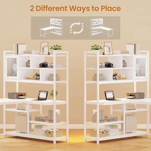 L shaped executive office desk