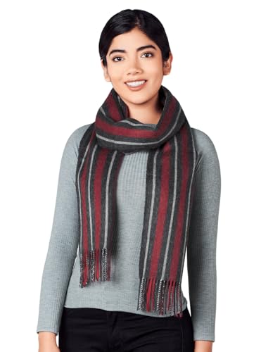 Regent Stripe Scarf - 100% Baby Alpaca Wool - Unisex3