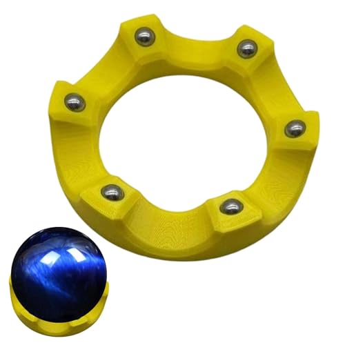 Soporte de bola spinner con mango multiángulo giratorio 360 para tareas de limpieza y pulido 2