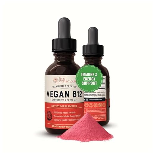 Live Conscious Vegan B12 Liquid Drops