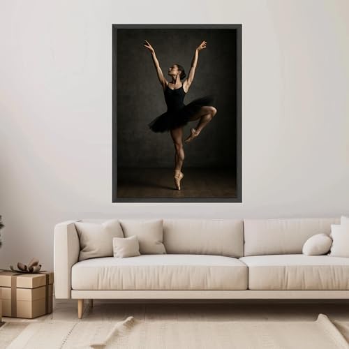 Tableau de ballet moderne pour sublimer la déco du salon