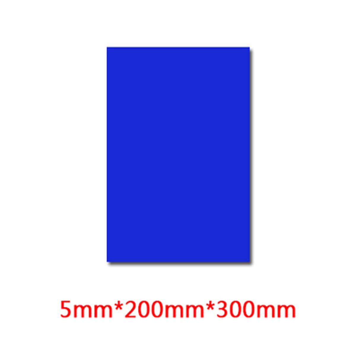 Láminas de acrílico Láminas de acrílico Vidrio 200 * 300 mm Panel acrílico para letreros de Mesa Caligrafía y Pintura 200 * 300 * 5 mm