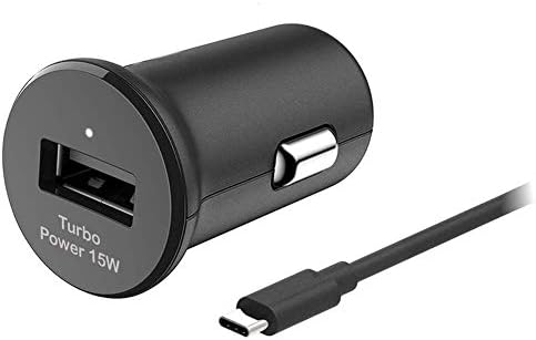 Turbo Quick 15W Automobile Charger Works for ASUS ROG Gaming Smartphone ZS600KL-S845-8G128G Contains Removable Hello-Energy USB Sort-C Cable!
