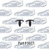 SoffSeal 5077 Hood-to-Cowl Seal Clip Kit for 1968-72 Chevelle A-Body