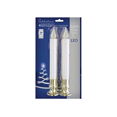 Celebrations Led Candle Flickering Led Bulb 9"