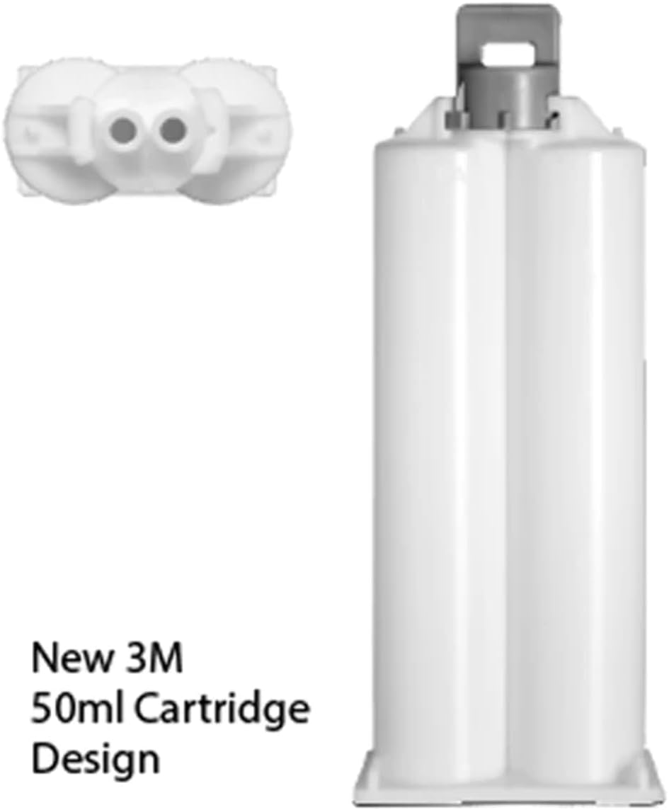 3M ScotchWeld DP105 Clear Flexible Heat Resistant Epoxy (50ml/1.7oz Cartridge)