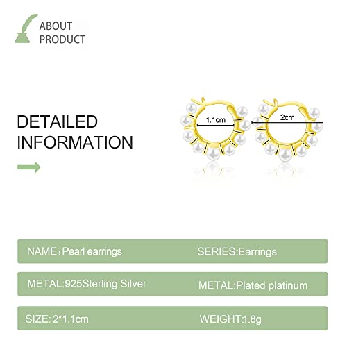 GDDX Orecchini a cerchio cuore in argento sterling...