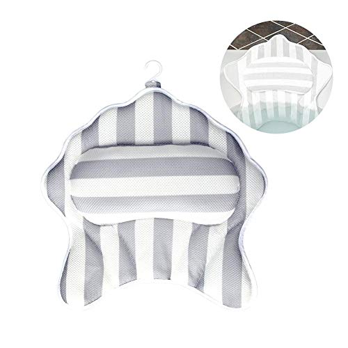 Coussin de baignoire spa ergonomique pour support tête et cou - 2