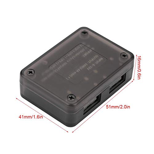 Carga tu móvil rápidamente en el coche con este módulo reductor de 24V a USB QC3.0 6