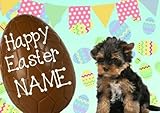 Tarjeta de Pascua personalizada