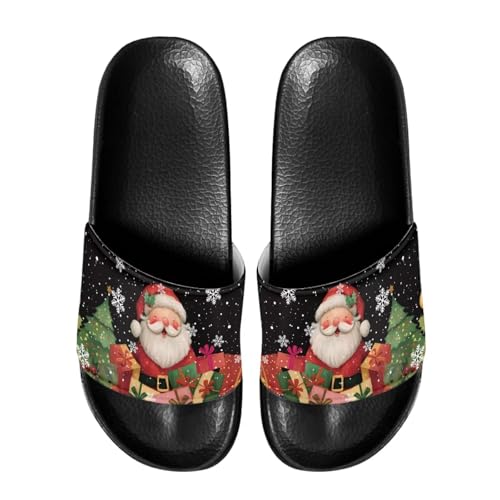 Image of Open Toe Slippers for Women Rubber Slides Womens Sandal Slippers