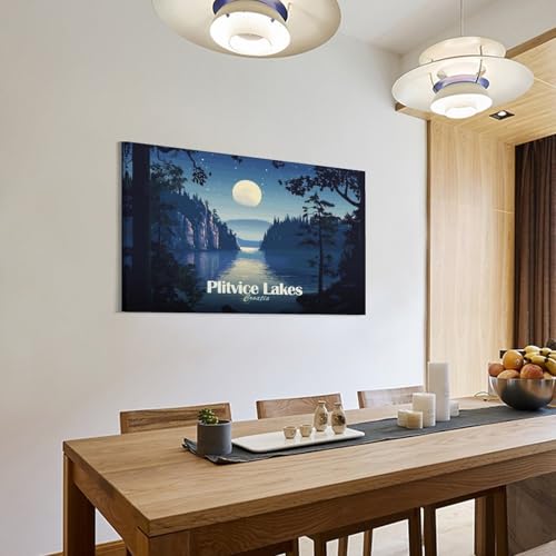 Affiche Toile Plitvice Lakes pour raviver un salon ou une chambre - 3