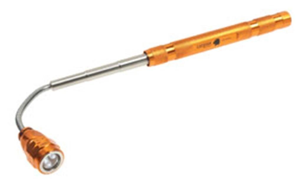 Outil pick-up flexible lighted Mayhew Select 45048 aimanté télescopique pour moteur
