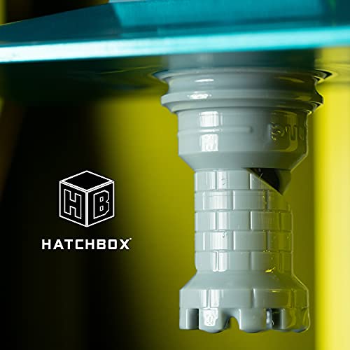 Resina HATCHBOX 3D UV 405 nm 500 ml verde transparente - Fernando Cortés Resina HATCHBOX 3D UV 405 nm 500 ml verde transparente - Fernando Cortés