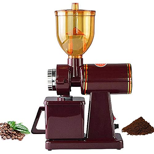 SXLCKJ Elektrische Kaffeemühle, Getreidemühle 180 W Leistungsstarker Motor Geräuscharm, Messermühle mit 8-Gang-Gr…