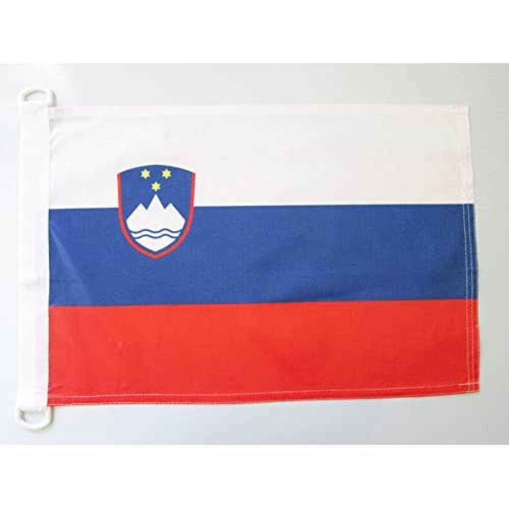 AZ FLAG Bandera Nautica de España Sin Armas 45x30 cm - Pabellón de Conveniencia Española Sin Escudo 30 x 45 Cm, Bandera de Barco con anillas — view 114