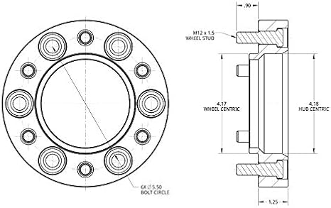 Spidertrax WHS007 Blue Wheel Spacer Kit