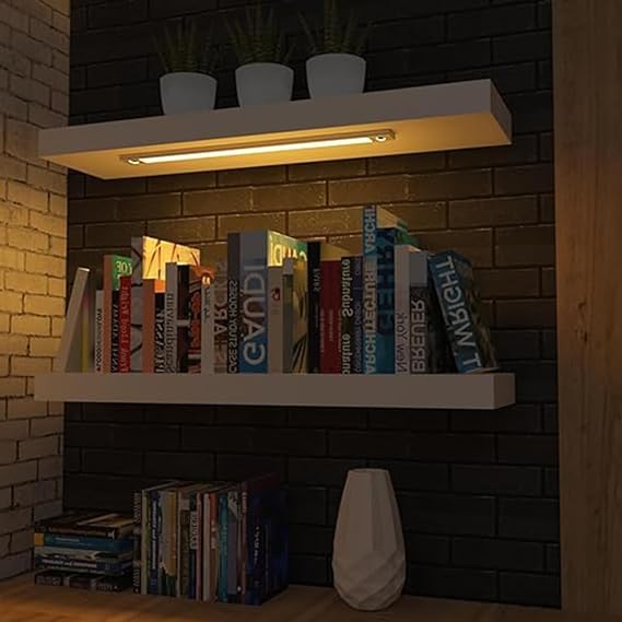 Image of LED Profile Light for Cabinet, Wardrobe, Closets, Cupboard, Kitchen (Warm White, 1Foot, 4Watt) (4FT)