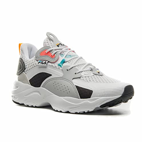 Tenis Fila Tracer, Feminino, Branco/Preto/Prata, 37