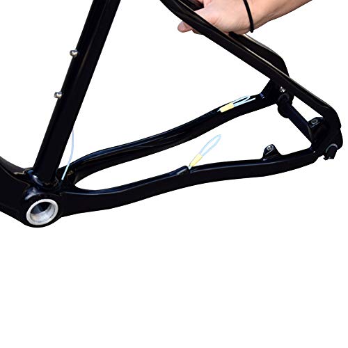 AideTek Full Carbon UD Clear Coating 700C Mountain Bike Clear Frame 650 (no Fork)