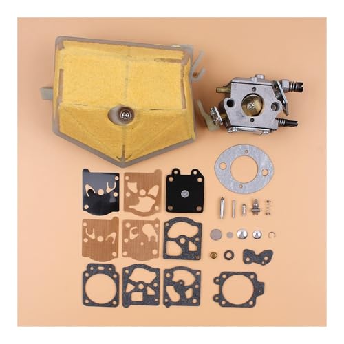 Kit reconstruction carburateur et filtre à essence tronçonneuse 55
