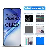 DTD OLED für Google Pixel 6a Bildschirm Ersatz LCD Digitizer Touch Screen Display Assembly Repair Kits mit Rahmen mit Fingerabdruckfunktion – Ansicht 7