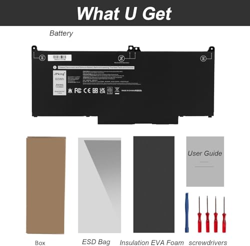 Batterie MXV9V compatible Dell Latitude 5300 5310 Inspiron 7300 5VC2M