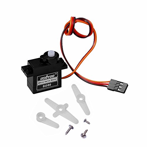 OSOYOO 10pcs 180 Degree Micro Servo Motor for RC Dancing Robot Spider Helicopter Airplane Car Boat Controls Toy 9g - Thumbnail 3