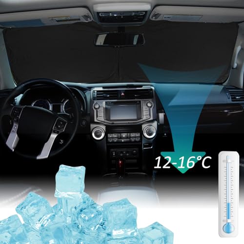 Foldable Windshield Sun Shade for Ford Transit Van 2015-2026 — view 5