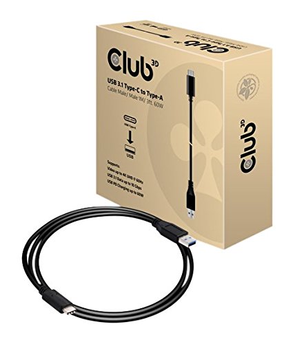 Club3D CAC-1523 USB 3.1 Type-C to USB Type-A Cable