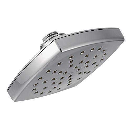 Holiday Deals 🛒 Moen S6365EP Voss 6" Single-Function Eco-Performance Rainshower Showerhead with Immersion Technology, Chrome