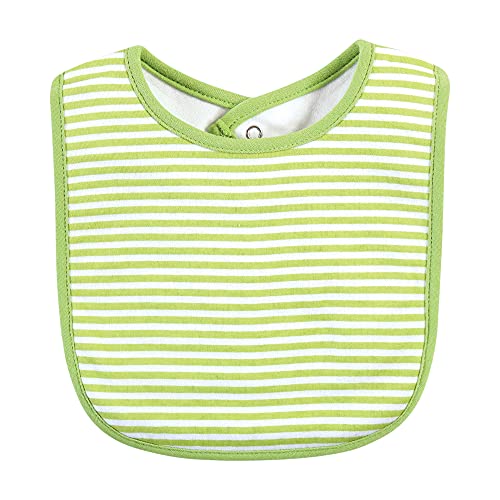 Image of Hudson Baby Unisex Baby Cotton Bibs, Taco Truck, One Size