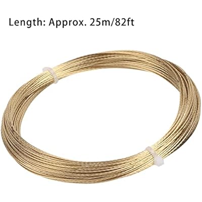 Aramox Cutting Wire,25m/82ft Car Windscreen Glass Cutting Out Removal Wire Universal Auto Repairing Tool