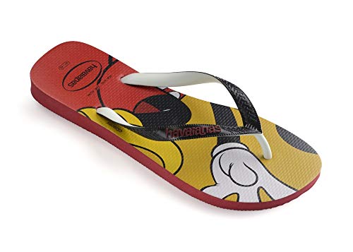 Chinelo Disney Stylish, Havaianas, Adulto Unissex, Vermelho Apache, 37/38